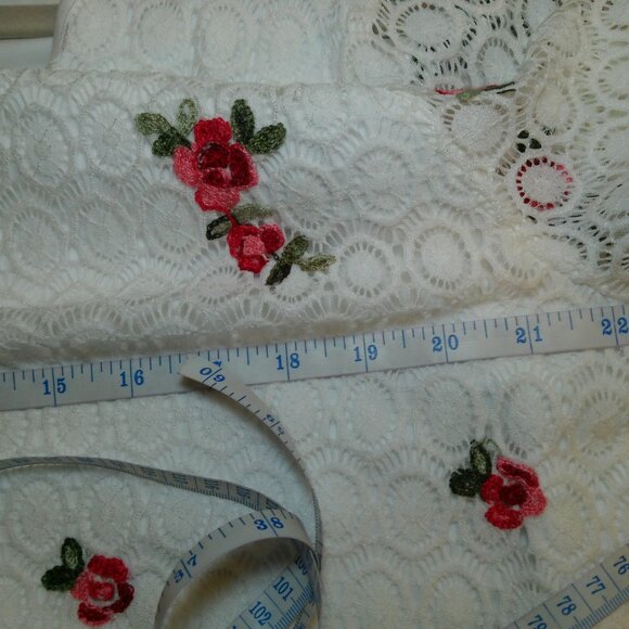 Calvin Klein Women’s White Lace Overlay Top Size XL - Picture 8 of 8